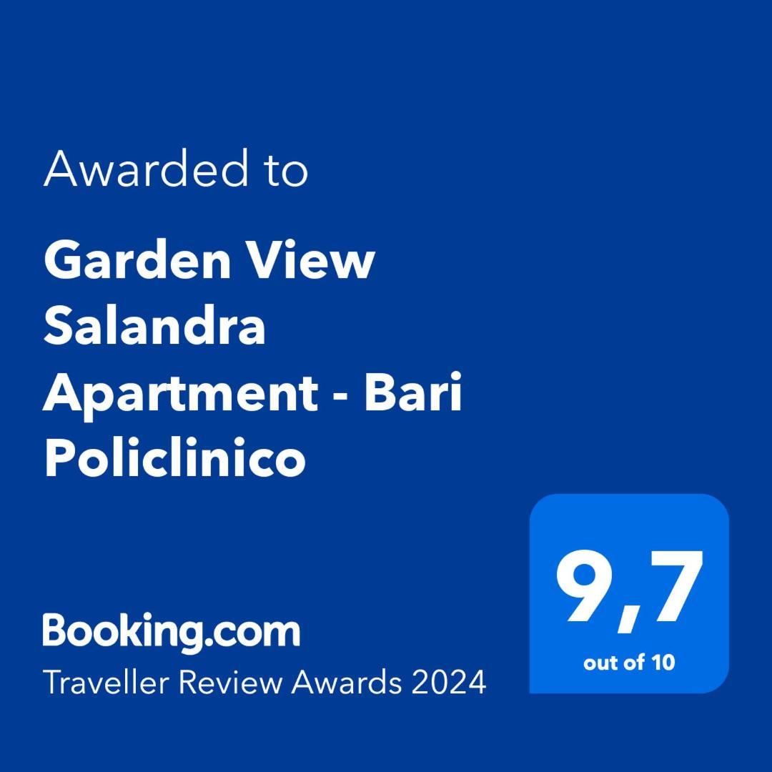 Garden View Salandra Apartment - Bari Policlinico Exterior foto